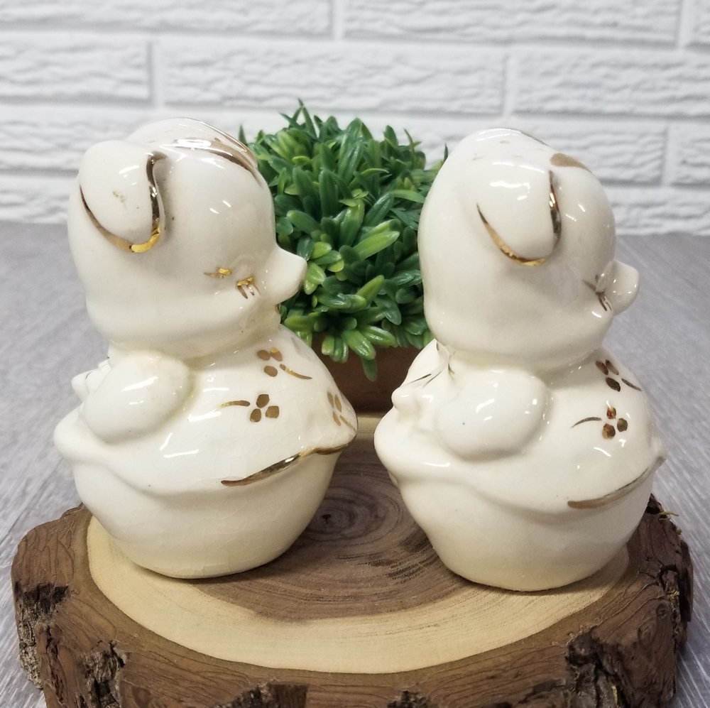 Vintage pig salt and pepper shakers - Picture 6 of 9